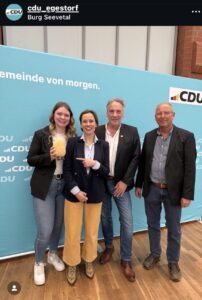 Kreisparteitag der CDU Harburg Land in der Burg Seevetal